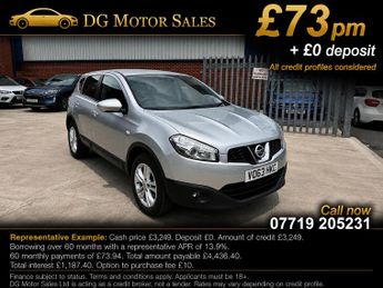 Nissan Qashqai 1.6 Acenta SUV 5dr Petrol Manual 2WD Euro 5 (s/s) (117 ps)