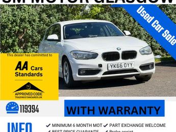 BMW 116 1.5 116d ED Plus Hatchback 5dr Diesel Manual Euro 6 (s/s) (116 p