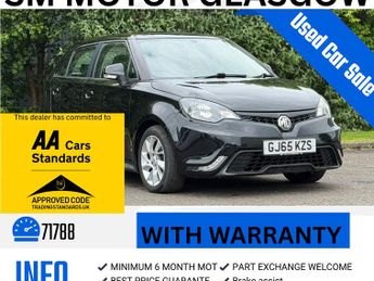 MG MG3 1.5 VTi-TECH 3Form Sport Hatchback 5dr Petrol Manual Euro 5 (106