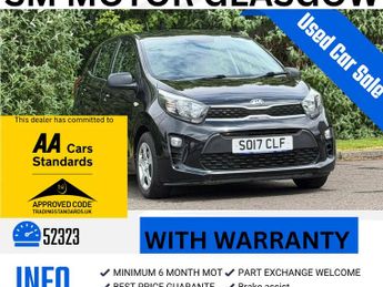 Kia Picanto 1.0 1 Hatchback 5dr Petrol Manual Euro 6 (66 bhp)