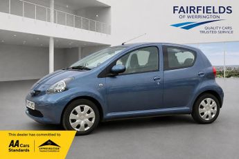 Toyota AYGO 1.0 VVT-i Blue Hatchback 5dr Petrol MultiMode Euro 4 (67 bhp)