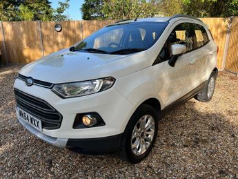 Ford Ecosport 1.0T EcoBoost Titanium 2WD Euro 5 (s/s) 5dr