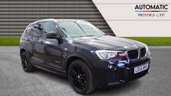 BMW X3 2.0 20d M Sport SUV 5dr Diesel Auto xDrive Euro 6 (s/s) (190 ps)