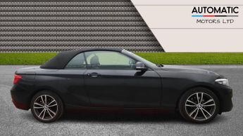 BMW 2 Series 1.5 218i Sport Convertible 2dr Petrol Auto Euro 6 (s/s) (136 ps)