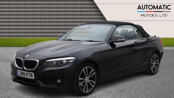 BMW 2 Series 1.5 218i Sport Convertible 2dr Petrol Auto Euro 6 (s/s) (136 ps)