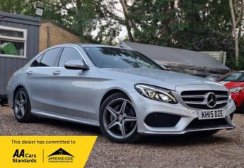Mercedes C Class 2.0 C200 AMG Line 7G-Tronic+ Euro 6 (s/s) 4dr