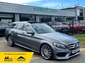 Mercedes C Class 2.0 C200 AMG Line (Premium) Estate 5dr Petrol G-Tronic+ Euro 6 (