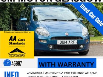 Fiat Punto 1.4 Easy Hatchback 3dr Petrol Euro 6 (s/s) (77 bhp)