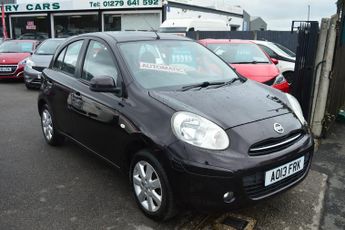 Nissan Micra 1.2 12V Acenta Hatchback 5dr Petrol CVT Euro 5 (80 ps)