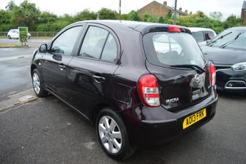 Nissan Micra 1.2 12V Acenta Hatchback 5dr Petrol CVT Euro 5 (80 ps)