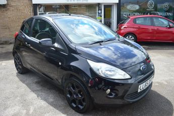 Ford Ka 1.2 Zetec Black Edition Hatchback 3dr Petrol Manual Euro 6 (s/s)