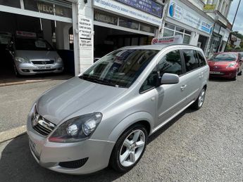 Vauxhall Zafira 1.6 16V Exclusiv MPV 5dr Petrol Manual Euro 5 (115 ps)