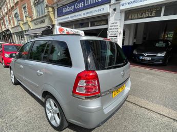 Vauxhall Zafira 1.6 16V Exclusiv MPV 5dr Petrol Manual Euro 5 (115 ps)