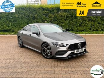 Mercedes-Benz CLA Class 1.3 CLA180 AMG Line Coupe 4dr Petrol 7G-DCT Euro 6 (s/s) (136 ps