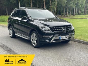 Mercedes M Class 3.0 ML350 V6 BlueTEC AMG Line SUV 5dr Diesel G-Tronic 4WD Euro 6