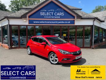 Vauxhall Astra 1.6i Turbo SRi Hatchback 5dr Petrol Manual Euro 6 (s/s) (200 ps)
