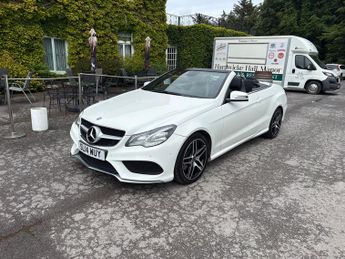 Mercedes E Class 2.1 E250 CDI AMG Sport Cabriolet 2dr Diesel G-Tronic+ Euro 5 (s/