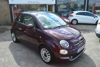 Fiat 500 1.2 Lounge Hatchback 3dr Petrol Manual Euro 6 (s/s) (69 bhp)