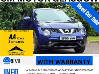 Nissan Juke 1.6 Visia SUV 5dr Petrol Manual Euro 6 (94 ps)