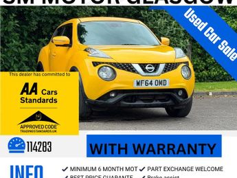 Nissan Juke 1.5 dCi 8v Tekna SUV 5dr Diesel Manual Euro 5 (s/s) (110 ps)
