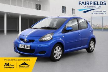 Toyota AYGO 1.0 VVT-i Blue Hatchback 5dr Petrol MultiMode Euro 4 (67 bhp)