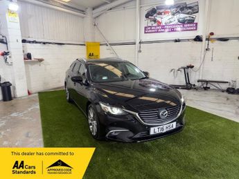 Mazda 6 2.2 SKYACTIV-D Sport Nav Tourer 5dr Diesel Manual Euro 6 (s/s) (
