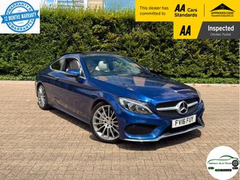 Mercedes C Class 2.0 C300 AMG Line (Premium Plus) Coupe 2dr Petrol 7G-Tronic+ Eur