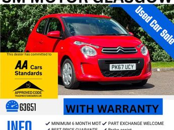 Citroen C1 1.0 VTi Feel Hatchback 3dr Petrol Manual Euro 6 (68 ps)