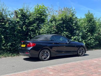 BMW 2 Series 2.0 220i M Sport Convertible 2dr Petrol Auto Euro 6 (s/s) (184 p