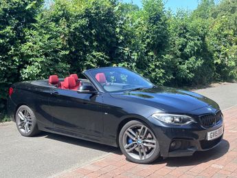 BMW 2 Series 2.0 220i M Sport Convertible 2dr Petrol Auto Euro 6 (s/s) (184 p