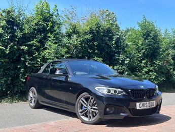 BMW 2 Series 2.0 220i M Sport Convertible 2dr Petrol Auto Euro 6 (s/s) (184 p