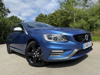 Volvo V60 2.4 D6 Twin Engine R-Design Lux Nav Estate 5dr Diesel Plug-in Hy