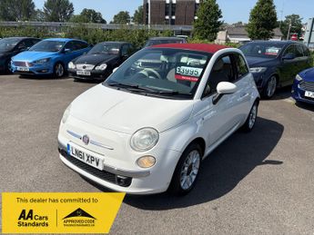 Fiat 500c 1.2 Lounge Convertible 2dr Petrol Manual Euro 5 (69 bhp)