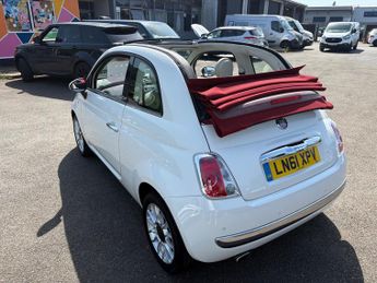 Fiat 500c 1.2 Lounge Convertible 2dr Petrol Manual Euro 5 (69 bhp)