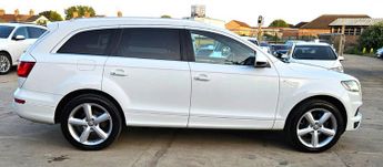 Audi Q7 3.0L TFSI- S LINE - 7 SEATER-ULEZ/CAZ PASS-FREE 18MONTHS GOLD WA