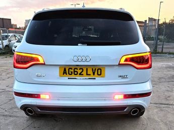Audi Q7 3.0L TFSI- S LINE - 7 SEATER-ULEZ/CAZ PASS-FREE 18MONTHS GOLD WA