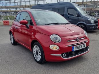 Fiat 500 1.2 Lounge Hatchback 3dr Petrol Manual Euro 6 (s/s) (69 bhp)