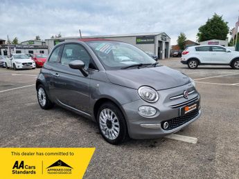 Fiat 500 1.2 Lounge Convertible 2dr Petrol Manual Euro 6 (s/s) (69 bhp)