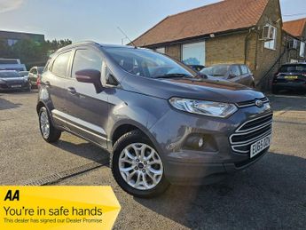 Ford Ecosport 1.0T EcoBoost Zetec SUV 5dr Petrol Manual 2WD Euro 6 (s/s) (125 