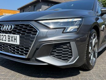 Audi A3 1.0 TFSI 30 S line Sportback 5dr Petrol S Tronic Euro 6 (s/s) (1