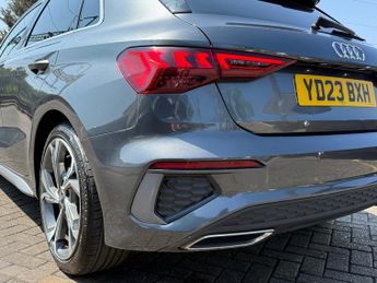 Audi A3 1.0 TFSI 30 S line Sportback 5dr Petrol S Tronic Euro 6 (s/s) (1