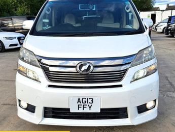 Toyota Vellfire 8 Seater- 2.4L PETROL-ULEZ/CAZ PASS-FREE 42MONTHS GOLD WARRANTY 