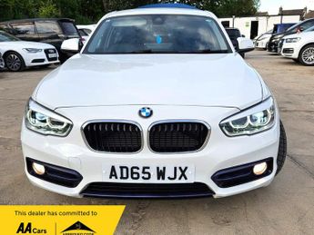 BMW 120 120i -1.6L PETROL-AUTOMATIC-ULEZ/CAZ PASS-FREE 18MONTHS GOLD WAR