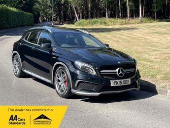 Mercedes GLA 2.0 GLA45 AMG SUV 5dr Petrol SpdS DCT 4MATIC Euro 6 (s/s) (360 p