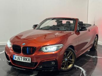 BMW 2 Series 2.0 220d M Sport Convertible 2dr Diesel Auto Euro 6 (s/s) (190 p