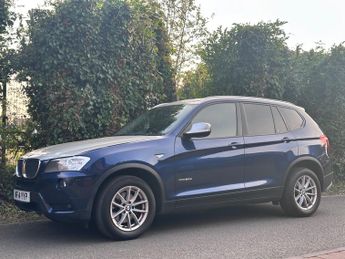BMW X3 2.0 20d SE SUV 5dr Diesel Auto xDrive Euro 5 (s/s) (184 ps)