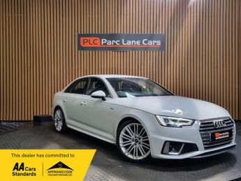 Audi A4 2.0 TFSI 40 S line Saloon 4dr Petrol S Tronic Euro 6 (s/s) (190 