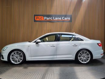 Audi A4 2.0 TFSI 40 S line Saloon 4dr Petrol S Tronic Euro 6 (s/s) (190 
