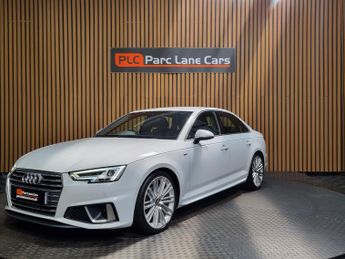 Audi A4 2.0 TFSI 40 S line Saloon 4dr Petrol S Tronic Euro 6 (s/s) (190 