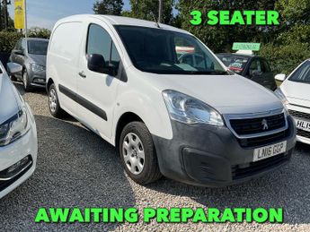Peugeot Partner 1.6 HDi 625 Professional Panel Van 4dr Diesel Manual L1 (131 g/k